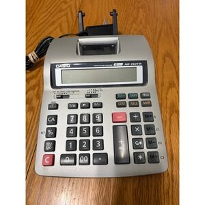 Casio HR‑150TM Printing Calculator – Tested & Working – 12‑Digit Display